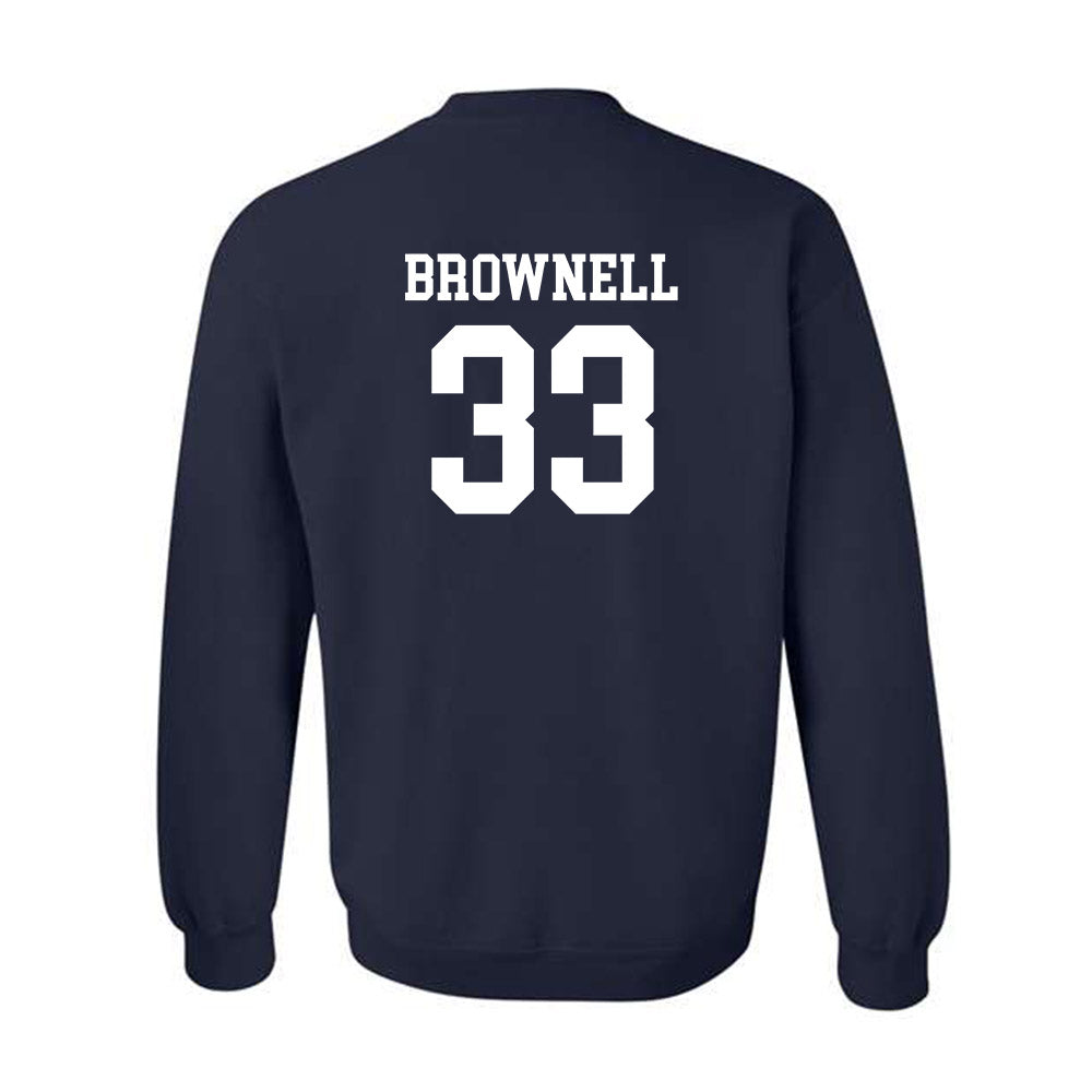 Samford - NCAA Men's Basketball : Jaden Brownell - Classic Shersey Crewneck Sweatshirt-1