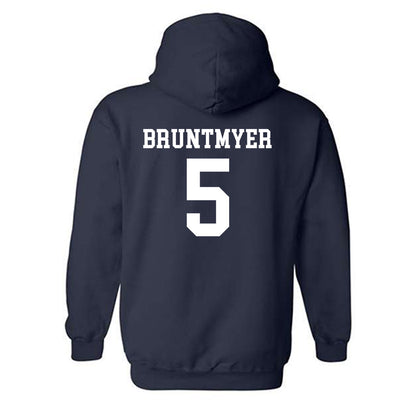 Samford - NCAA Women's Volleyball : Shea Bruntmyer - Classic Shersey Hooded Sweatshirt-1