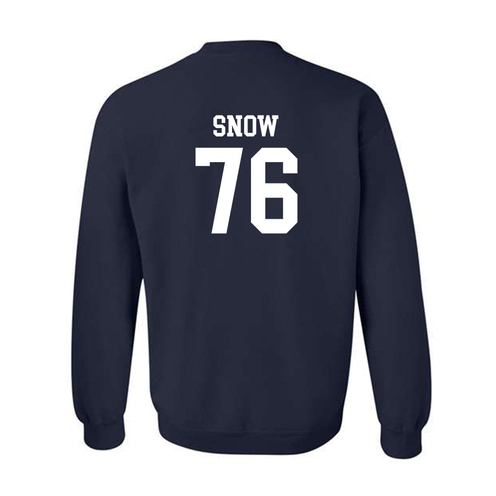 Samford - NCAA Football : Michael Snow - Classic Shersey Crewneck Sweatshirt-1