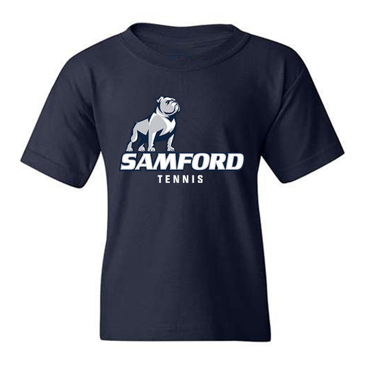 Samford - NCAA Men's Tennis : Parker Free - Classic Shersey Youth T-Shirt-0