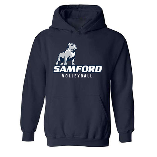 Samford - NCAA Women's Volleyball : Sophia Plasman - Classic Shersey Hooded Sweatshirt-0