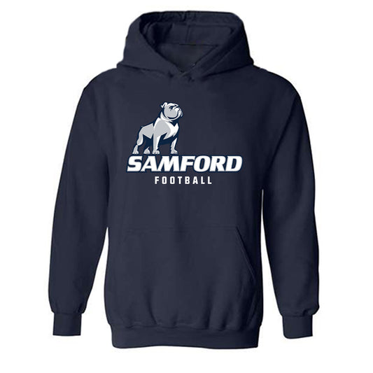 Samford - NCAA Football : Mason Bryant - Classic Shersey Hooded Sweatshirt-0