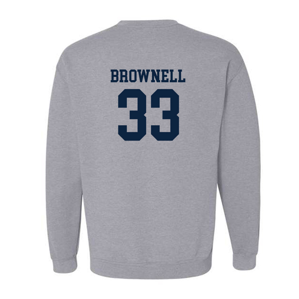 Samford - NCAA Men's Basketball : Jaden Brownell - Classic Shersey Crewneck Sweatshirt-1