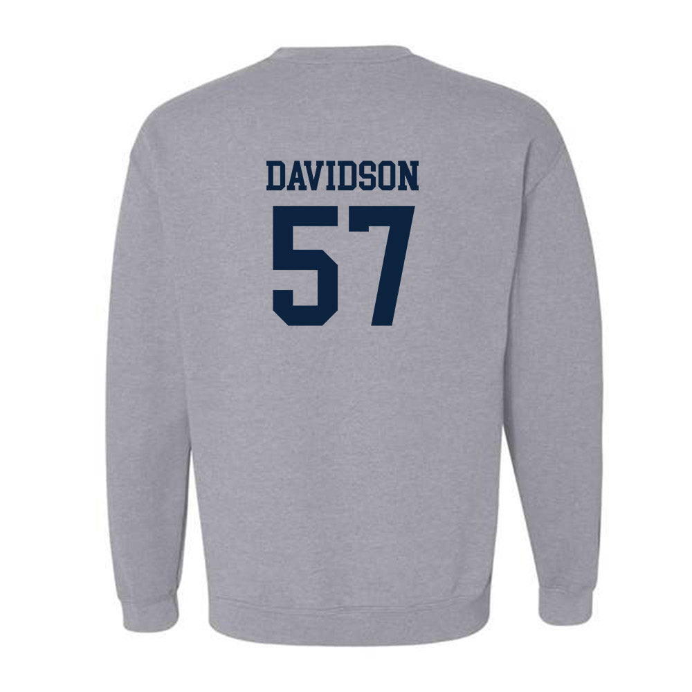 Samford - NCAA Football : Web Davidson - Classic Shersey Crewneck Sweatshirt-1