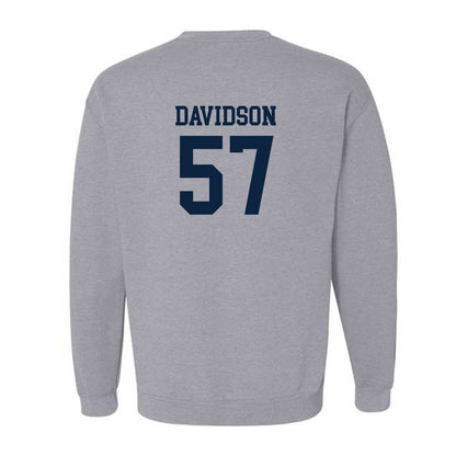 Samford - NCAA Football : Web Davidson - Classic Shersey Crewneck Sweatshirt-1