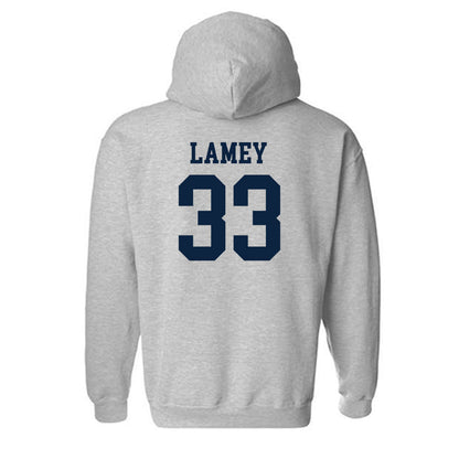 Samford - NCAA Men's Basketball : Zach Lamey - Classic Shersey Hooded Sweatshirt-1