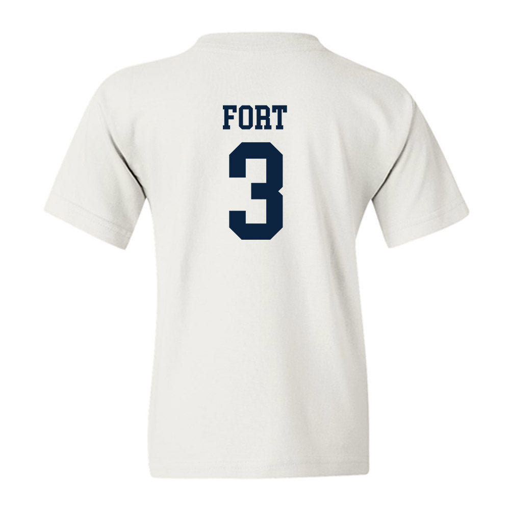 Samford - NCAA Men's Basketball : Trey Fort - Classic Shersey Youth T-Shirt-1