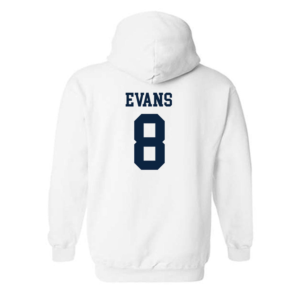 Samford - NCAA Women's Volleyball : Ashley Evans - Hooded Sweatshirt Classic Shersey