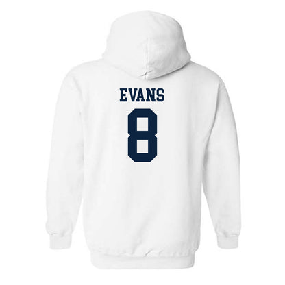 Samford - NCAA Women's Volleyball : Ashley Evans - Hooded Sweatshirt Classic Shersey