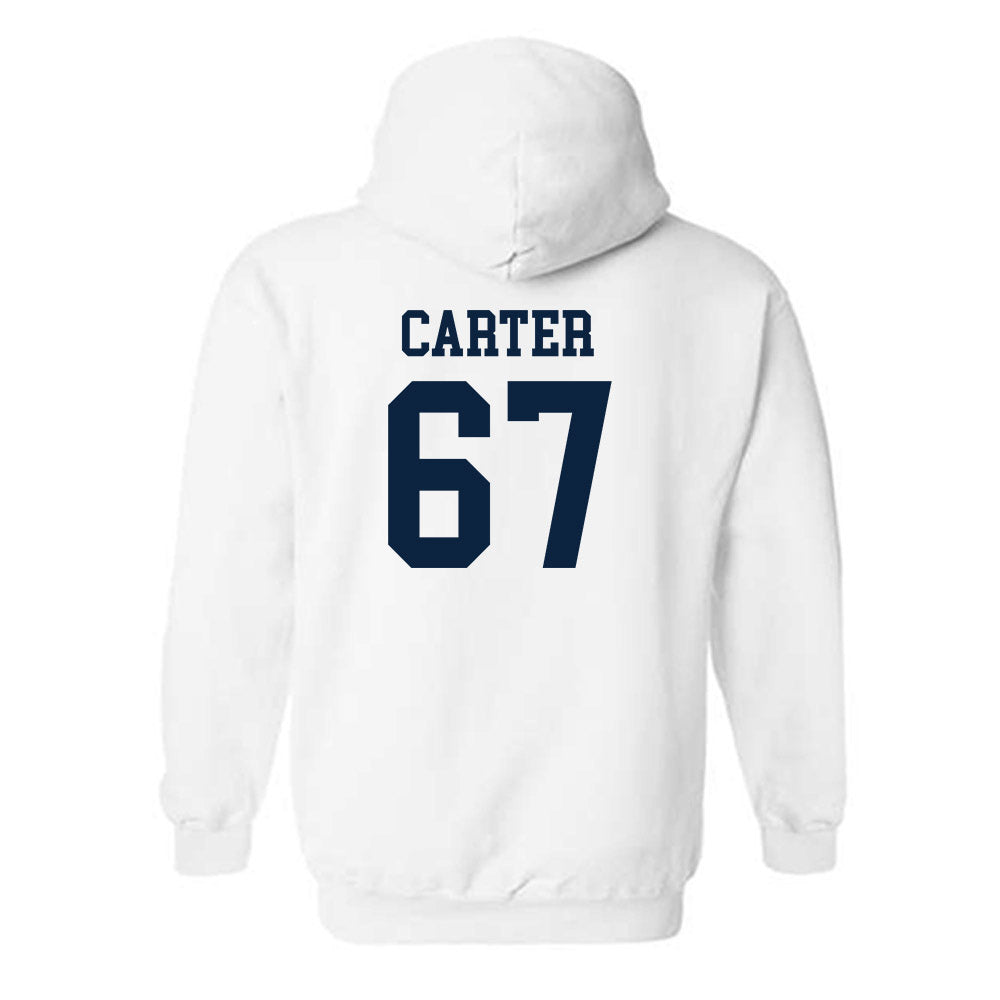 Samford - NCAA Football : Nate Carter - Classic Shersey Hooded Sweatshirt-1