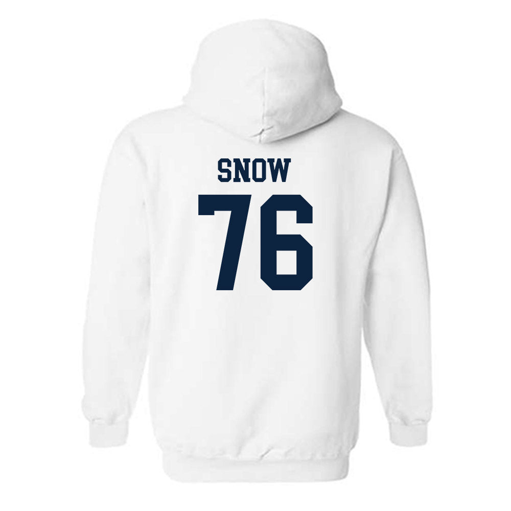 Samford - NCAA Football : Michael Snow - Classic Shersey Hooded Sweatshirt-1