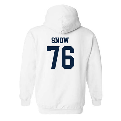 Samford - NCAA Football : Michael Snow - Classic Shersey Hooded Sweatshirt-1