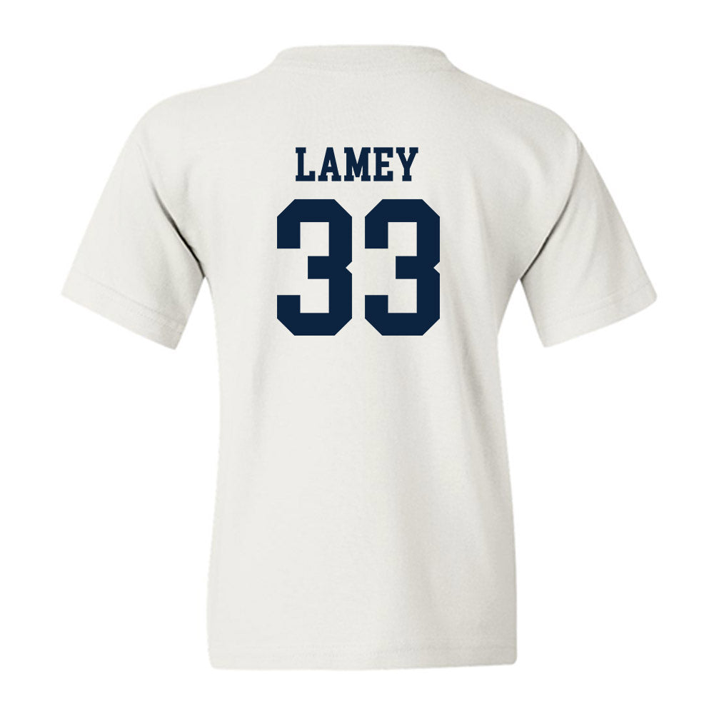 Samford - NCAA Men's Basketball : Zach Lamey - Classic Shersey Youth T-Shirt-1