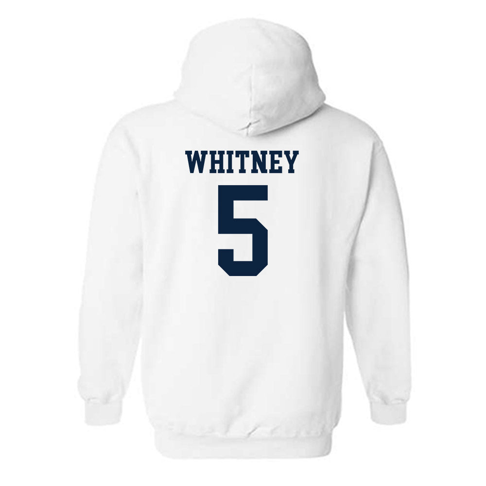 Samford - NCAA Baseball : John Whitney - Classic Shersey Hooded Sweatshirt-1