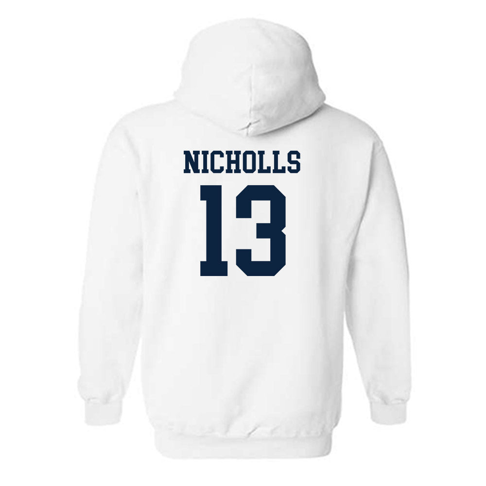 Samford - NCAA Men's Tennis : Darcy Nicholls - Classic Shersey Hooded Sweatshirt-1