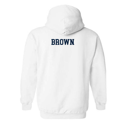 Samford - NCAA Men's Cross Country : David Brown - Classic Shersey Hooded Sweatshirt