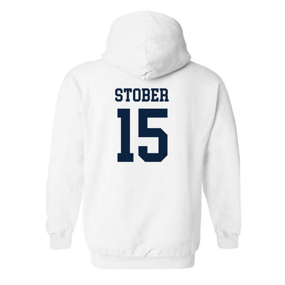 Samford - NCAA Football : Brady Stober - Classic Shersey Hooded Sweatshirt-1