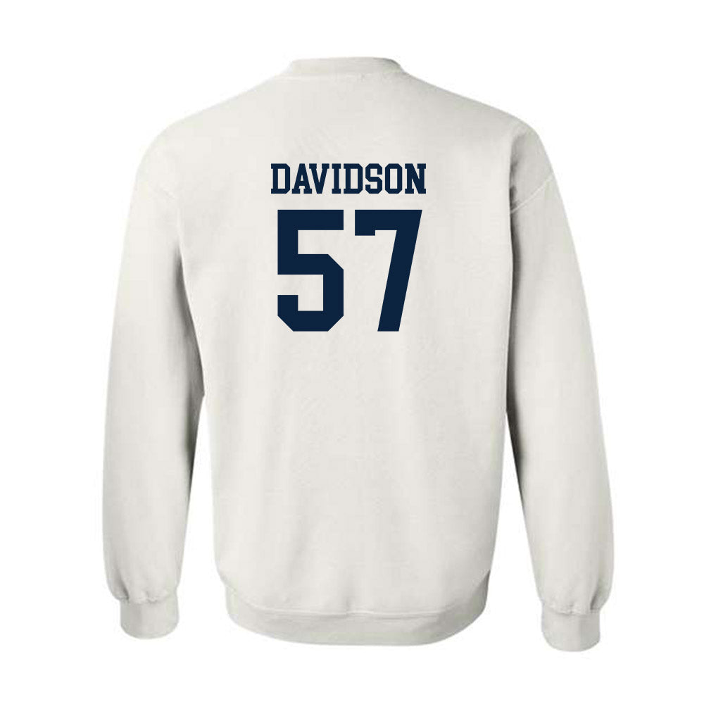 Samford - NCAA Football : Web Davidson - Classic Shersey Crewneck Sweatshirt-1