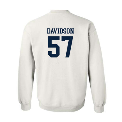 Samford - NCAA Football : Web Davidson - Classic Shersey Crewneck Sweatshirt-1