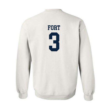 Samford - NCAA Men's Basketball : Trey Fort - Classic Shersey Crewneck Sweatshirt-1