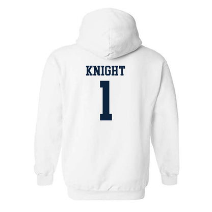 Samford - NCAA Women's Basketball : Jada Knight - Classic Shersey Hooded Sweatshirt-1