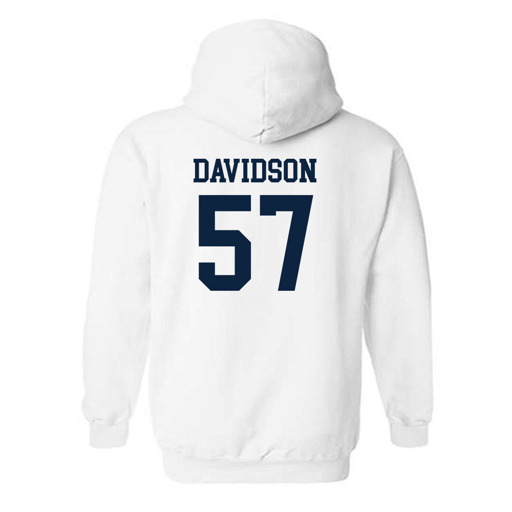 Samford - NCAA Football : Web Davidson - Classic Shersey Hooded Sweatshirt-1