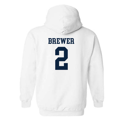 Samford - NCAA Women's Basketball : Avary Brewer - Classic Shersey Hooded Sweatshirt-1