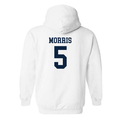 Samford - NCAA Women's Basketball : Francie Morris - Classic Shersey Hooded Sweatshirt-1