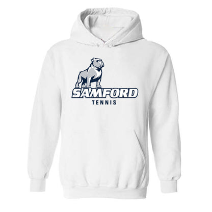 Samford - NCAA Men's Tennis : Parker Free - Classic Shersey Hooded Sweatshirt-0