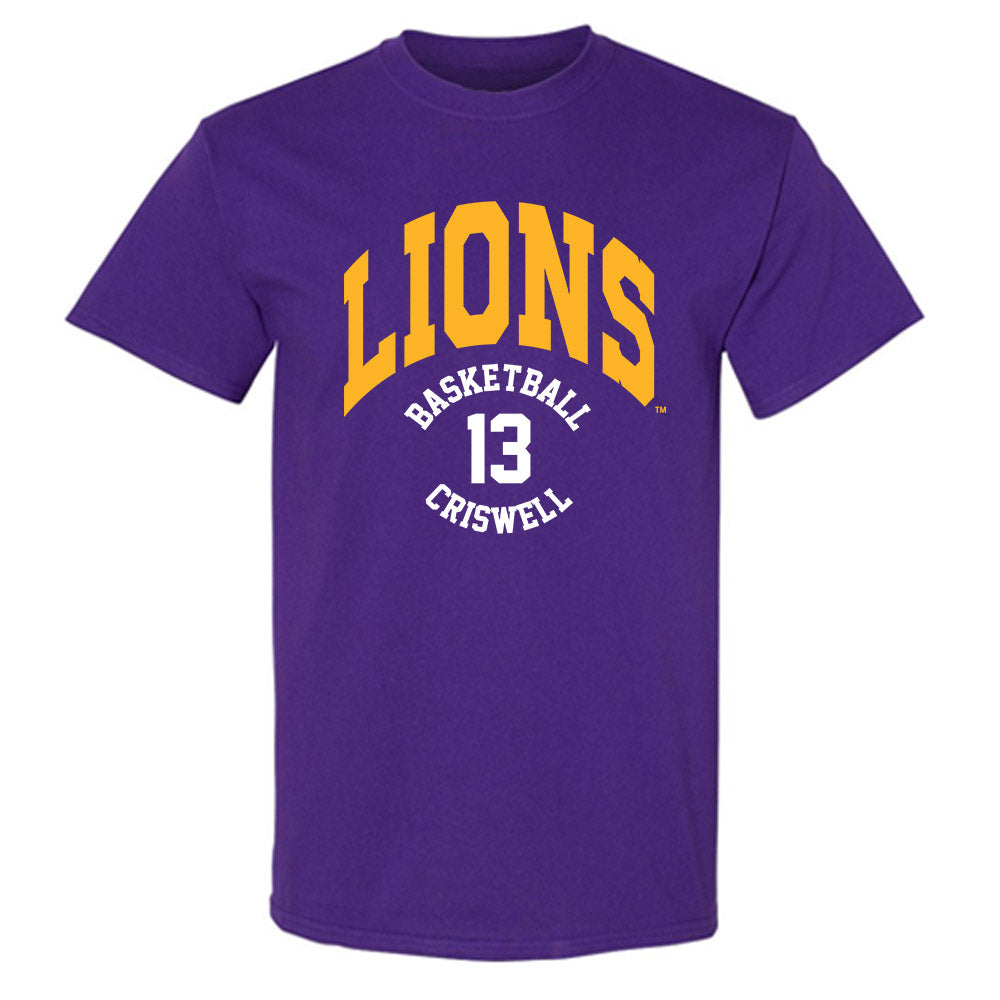 North Alabama - NCAA Women's Basketball : Katie Criswell - Classic Fashion Shersey T-Shirt-0