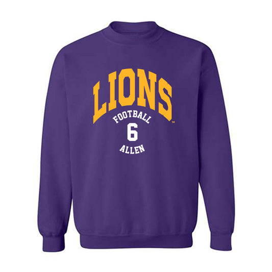 North Alabama - NCAA Football : Jayvian Allen - Classic Fashion Shersey Crewneck Sweatshirt