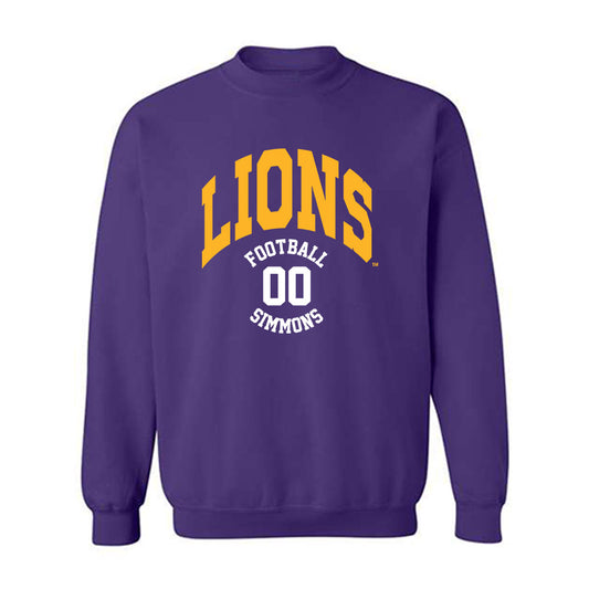North Alabama - NCAA Football : Dawson Simmons - Classic Fashion Shersey Crewneck Sweatshirt-0