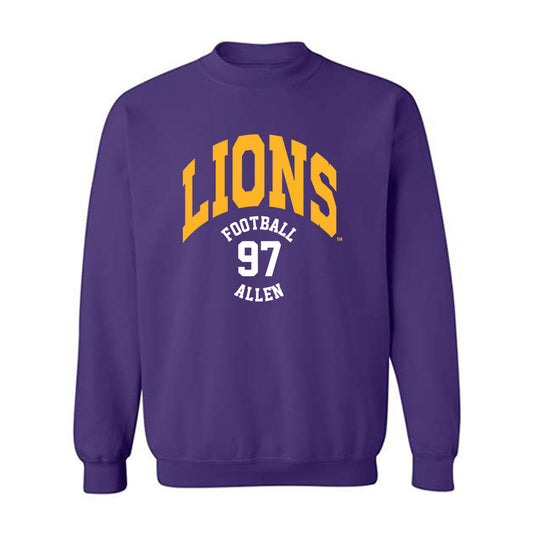 North Alabama - NCAA Football : Trace Allen - Classic Fashion Shersey Crewneck Sweatshirt-0