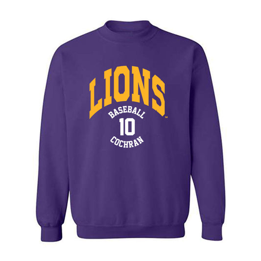 North Alabama - NCAA Baseball : Charlie Cochran - Classic Fashion Shersey Crewneck Sweatshirt-0
