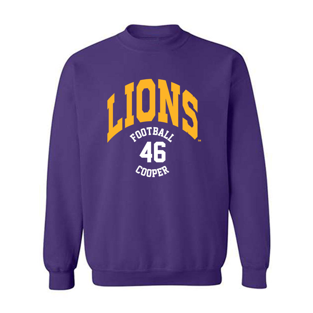 North Alabama - NCAA Football : Joshua Cooper - Classic Fashion Shersey Crewneck Sweatshirt-0