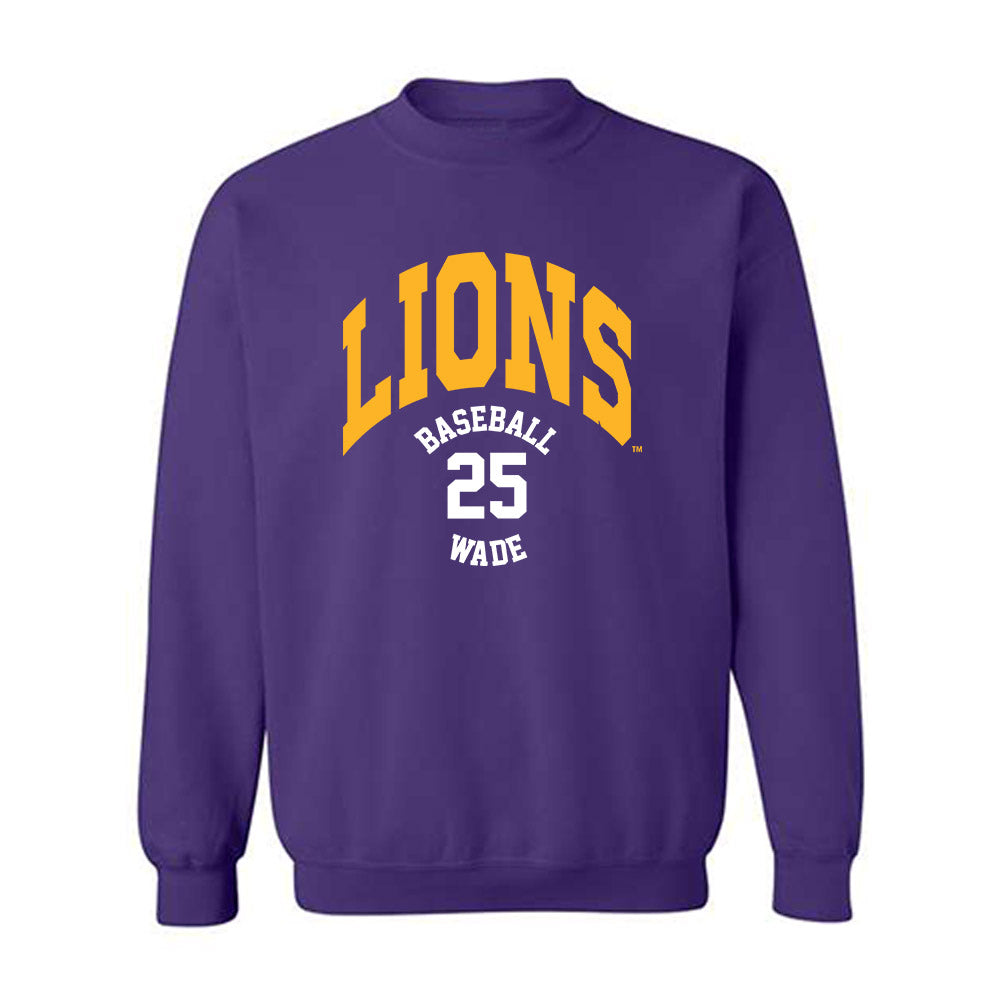 North Alabama - NCAA Baseball : Alex Wade - Classic Fashion Shersey Crewneck Sweatshirt-0