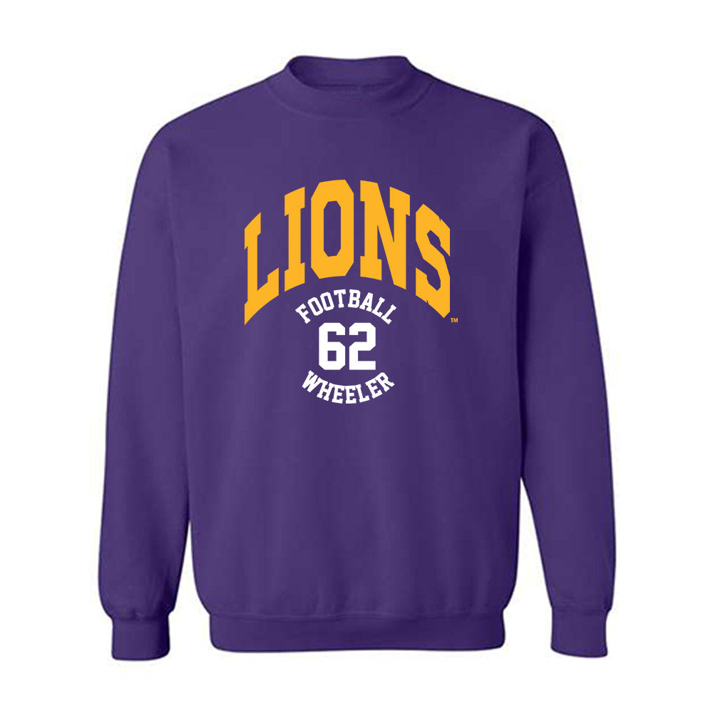 North Alabama - NCAA Football : Carson Wheeler - Classic Fashion Shersey Crewneck Sweatshirt-0