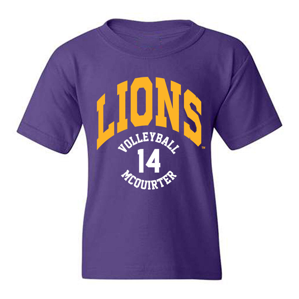 North Alabama - NCAA Women's Volleyball : Paris McQuirter - Classic Fashion Shersey Youth T-Shirt-0