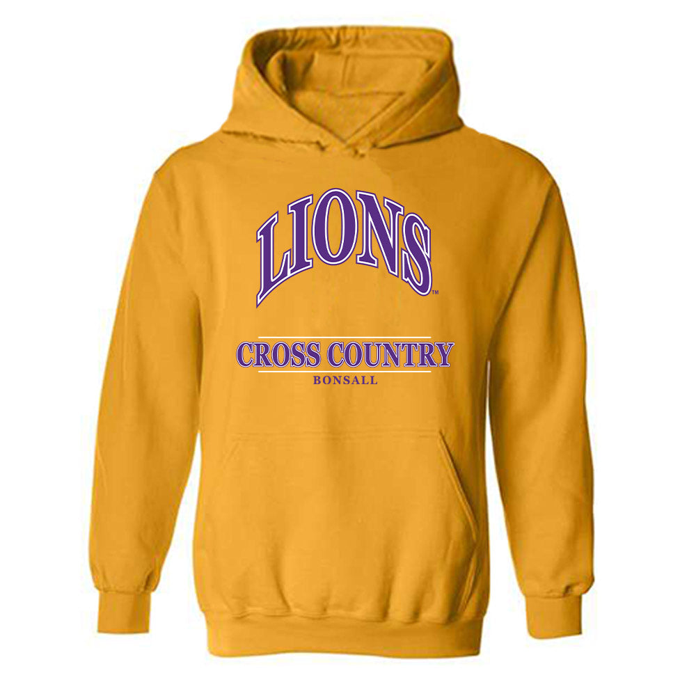 North Alabama - NCAA Men's Cross Country : Noah Bonsall - Classic Fashion Shersey Hooded Sweatshirt