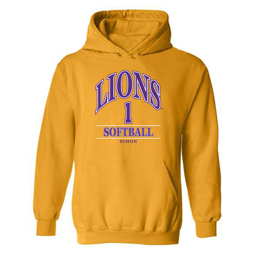 North Alabama - NCAA Softball : Katie Simon - Classic Fashion Shersey Hooded Sweatshirt