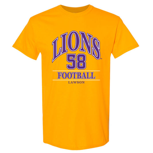 North Alabama - NCAA Football : Drew Lawson - Classic Fashion Shersey T-Shirt-0