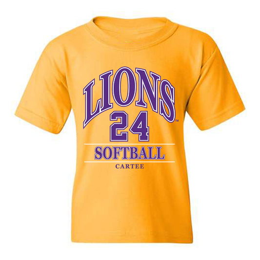 North Alabama - NCAA Softball : Lillyanna Cartee - Classic Fashion Shersey Youth T-Shirt