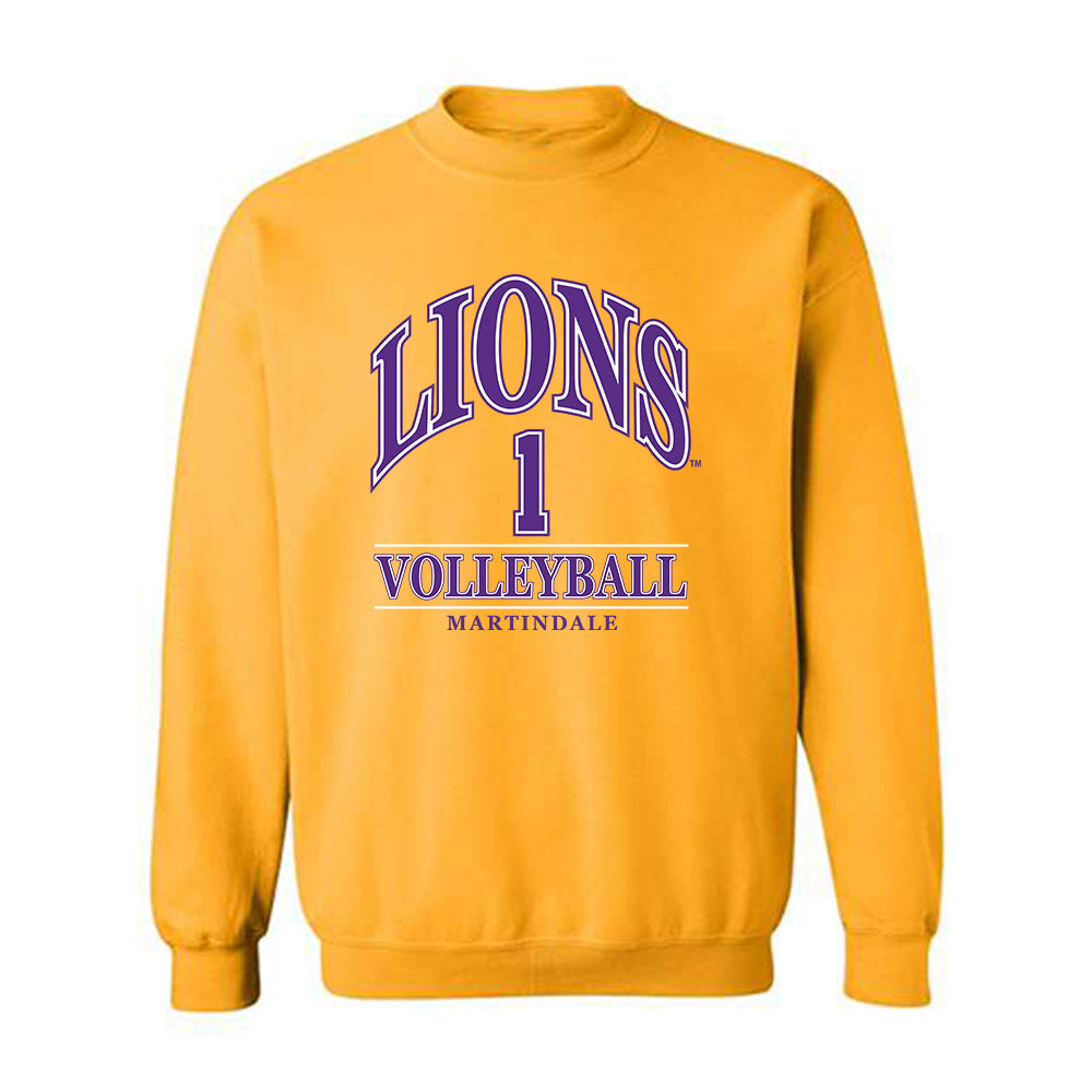 North Alabama - NCAA Women's Volleyball : Ava Martindale - Classic Fashion Shersey Crewneck Sweatshirt-0