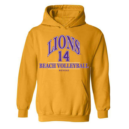 North Alabama - NCAA Beach Volleyball : Hailey Benesz - Classic Fashion Shersey Hooded Sweatshirt