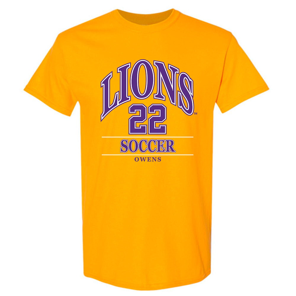 North Alabama - NCAA Women's Soccer : Alana Owens - Classic Fashion Shersey T-Shirt-0