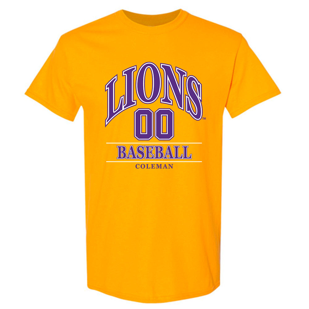 North Alabama - NCAA Baseball : Dylan Coleman - Classic Fashion Shersey T-Shirt-0