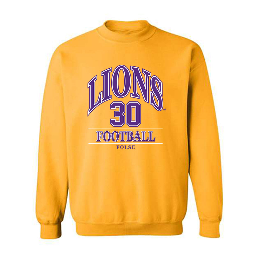 North Alabama - NCAA Football : Kemon Folse - Classic Fashion Shersey Crewneck Sweatshirt-0