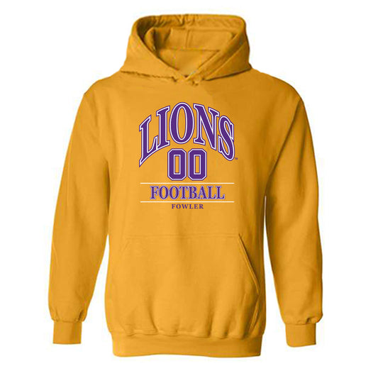 North Alabama - NCAA Football : Drake Fowler - Classic Fashion Shersey Hooded Sweatshirt-0