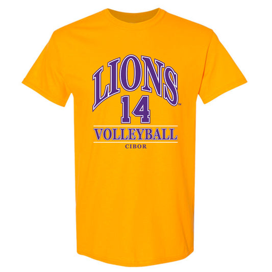 North Alabama - NCAA Women's Volleyball : Mia Cibor - Classic Fashion Shersey T-Shirt-0