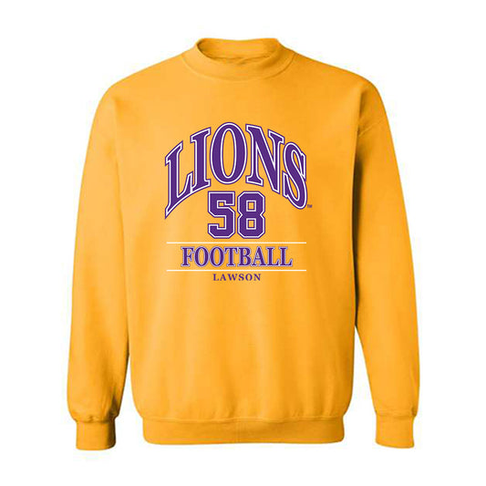 North Alabama - NCAA Football : Drew Lawson - Classic Fashion Shersey Crewneck Sweatshirt-0